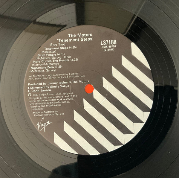 The Motors – Tenement Steps LP vinyl record, image 6 of 6