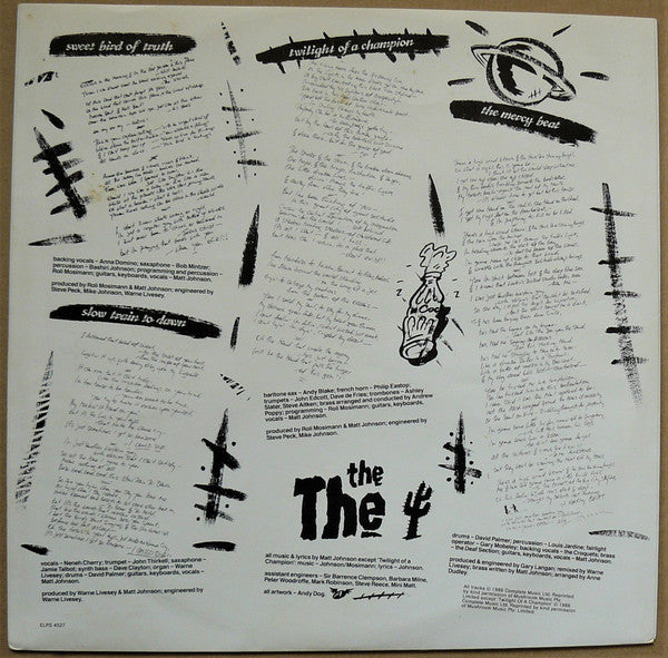 The The – Infected LP vinyl record, image 6 of 6