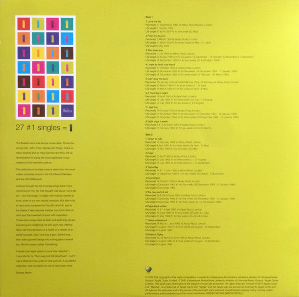 The Beatles – 1 (2xLP) LP vinyl record, image 8 of 10