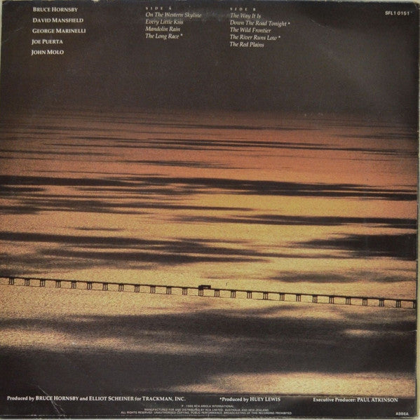 Bruce Hornsby And The Range – The Way It Is LP vinyl record, image 2 of 4