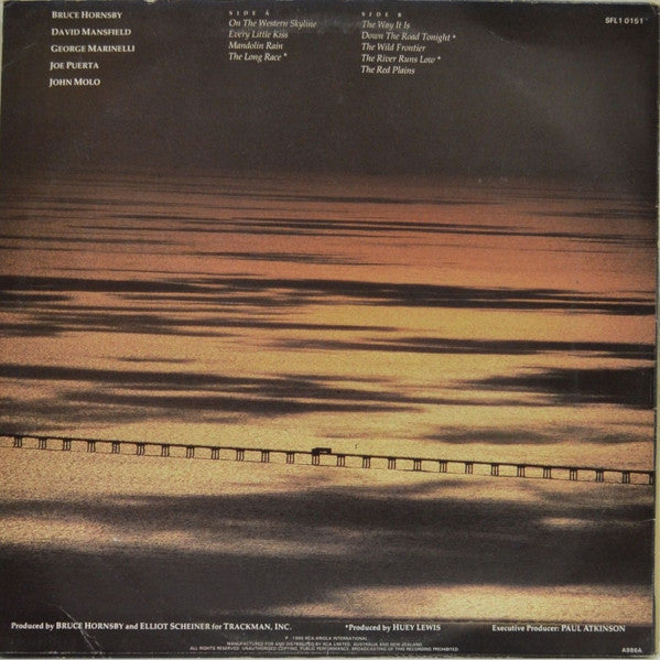 Bruce Hornsby And The Range – The Way It Is LP vinyl record, image 2 of 4