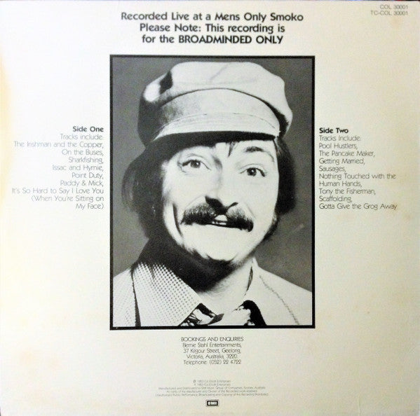 Col Elliott – You Can't Help Laughing With Col Vol.1 LP vinyl record, image 2 of 4