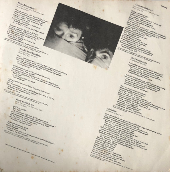 Daryl Hall & John Oates – Private Eyes LP vinyl record, image 3 of 6