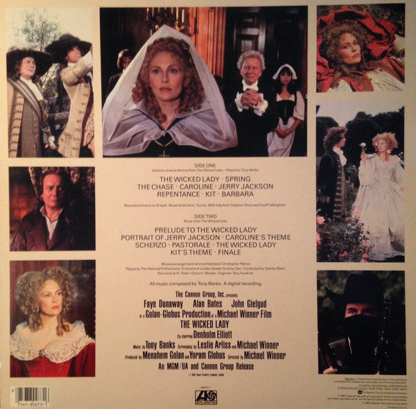 Tony Banks – The Wicked Lady (Original Soundtrack) LP vinyl record, image 2 of 4