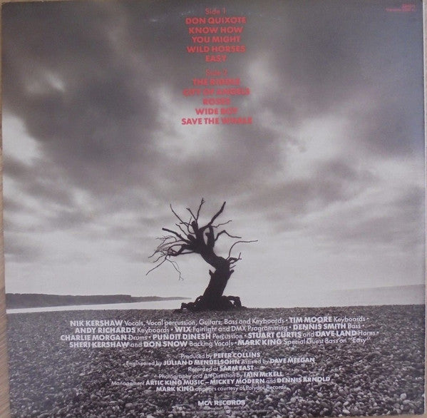 Nik Kershaw – The Riddle LP vinyl record, image 2 of 6