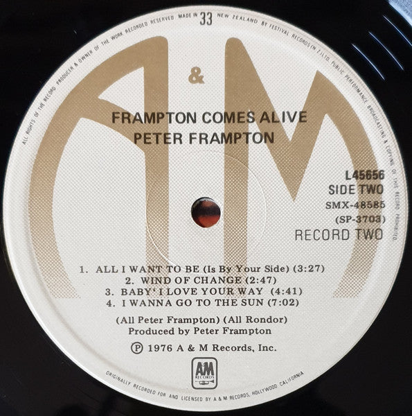 Peter Frampton – Frampton Comes Alive! (2xLP) LP vinyl record, image 7 of 7
