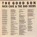 Nick Cave & The Bad Seeds – The Good Son LP vinyl record, image 4 of 6