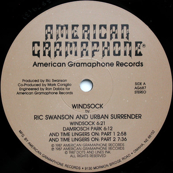 Ric Swanson – Windsock LP vinyl record, image 3 of 7