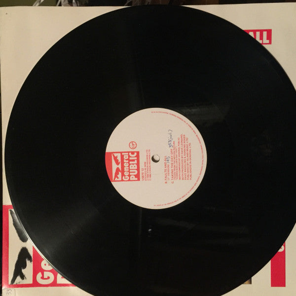 General Public – Faults And All 12" vinyl record, image 2 of 3
