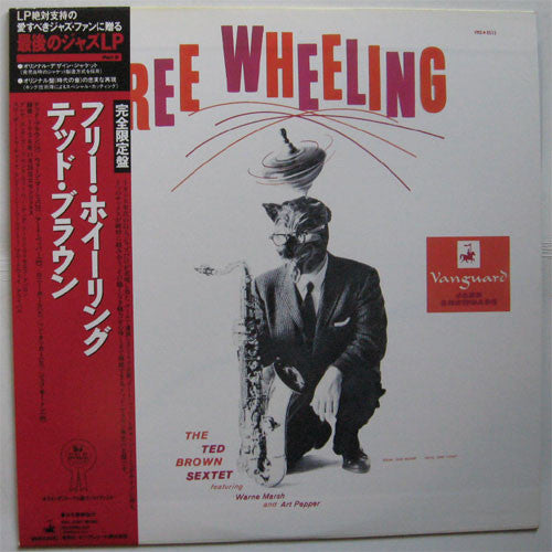 The Ted Brown Sextet, Warne Marsh, Art Pepper – Free Wheeling LP vinyl record, image 1 of 7