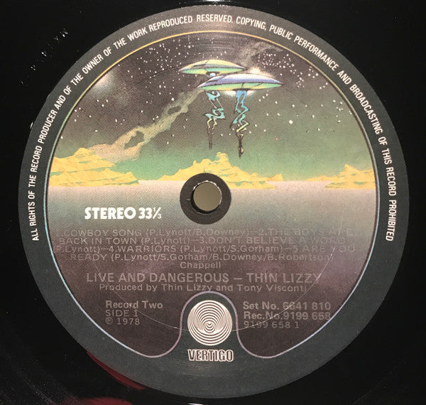 Thin Lizzy – Live And Dangerous (2xLP) LP vinyl record, image 7 of 10