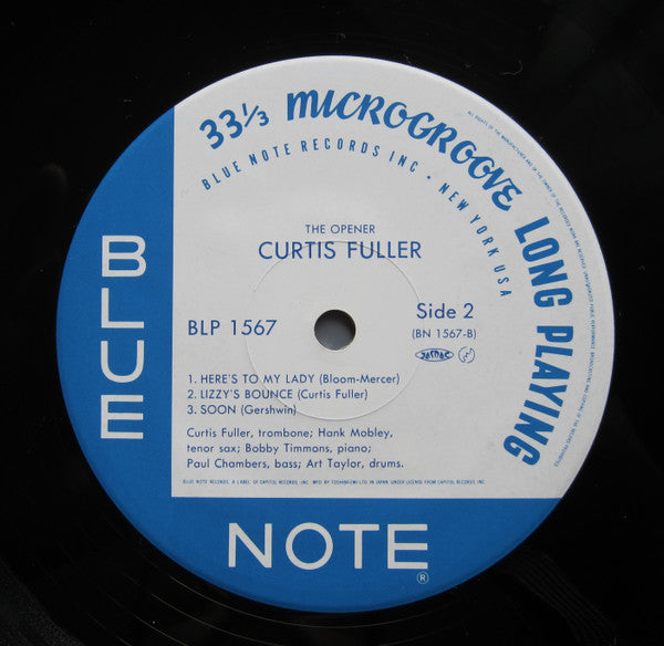 Curtis Fuller – The Opener LP vinyl record, image 4 of 8