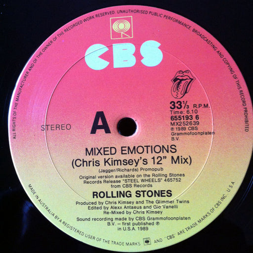 The Rolling Stones – Mixed Emotions