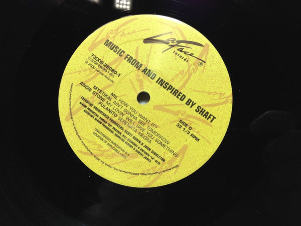 Various – Music From And Inspired By Shaft (2xLP) LP vinyl record, image 6 of 6