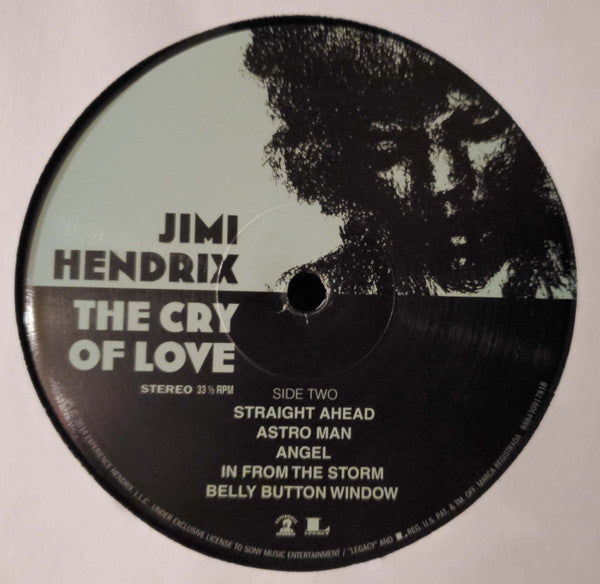Jimi Hendrix – The Cry Of Love LP vinyl record, image 6 of 6