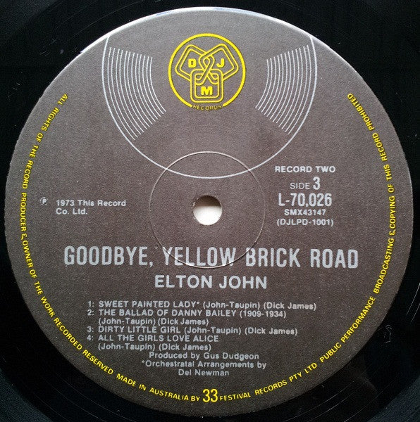 Elton John – Goodbye Yellow Brick Road (2xLP) LP vinyl record, image 9 of 10