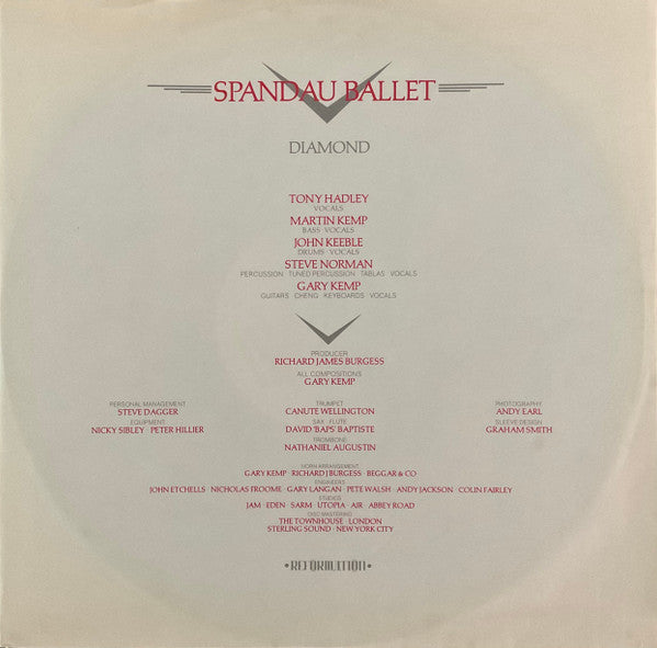 Spandau Ballet – Diamond LP vinyl record, image 5 of 8