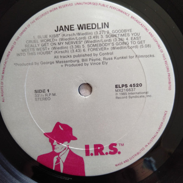 Jane Wiedlin – Jane Wiedlin LP vinyl record, image 5 of 6