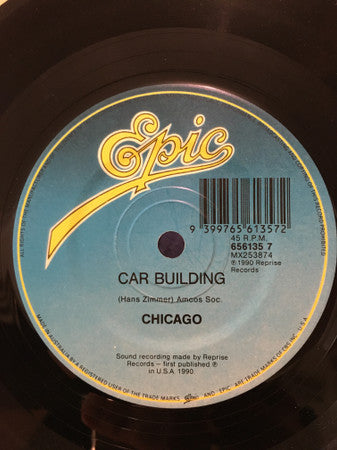 Chicago – Hearts In Trouble 7" vinyl record, image 4 of 4