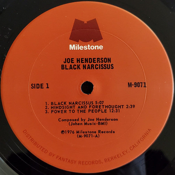 Joe Henderson – Black Narcissus LP vinyl record, image 3 of 6