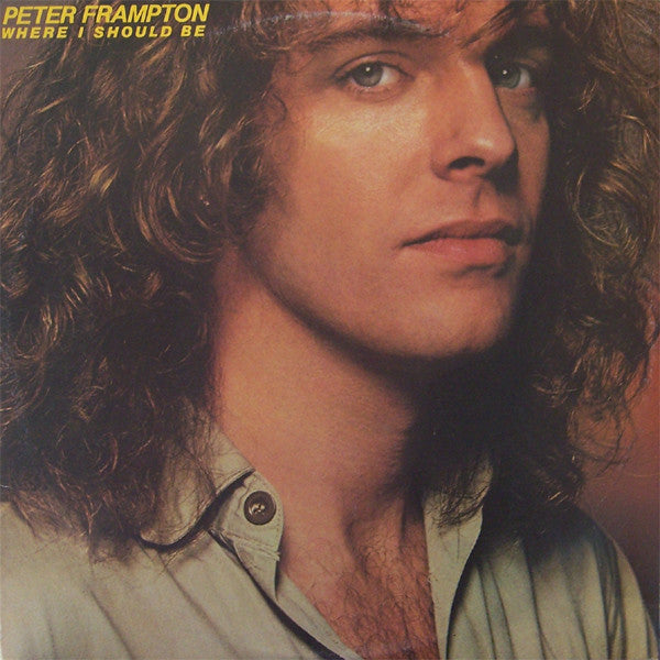 Peter Frampton – Where I Should Be LP vinyl record, image 1 of 2