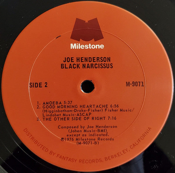 Joe Henderson – Black Narcissus LP vinyl record, image 4 of 6