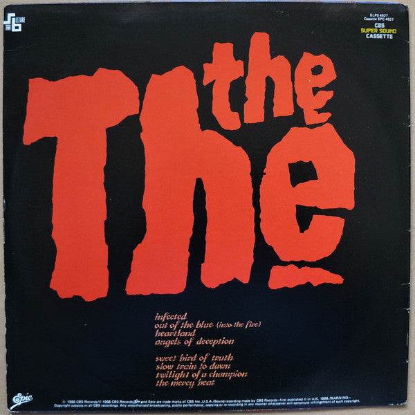 The The – Infected LP vinyl record, image 2 of 6