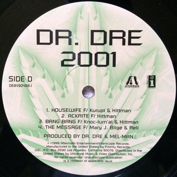 Dr. Dre – 2001 (2xLP) LP vinyl record, image 6 of 9