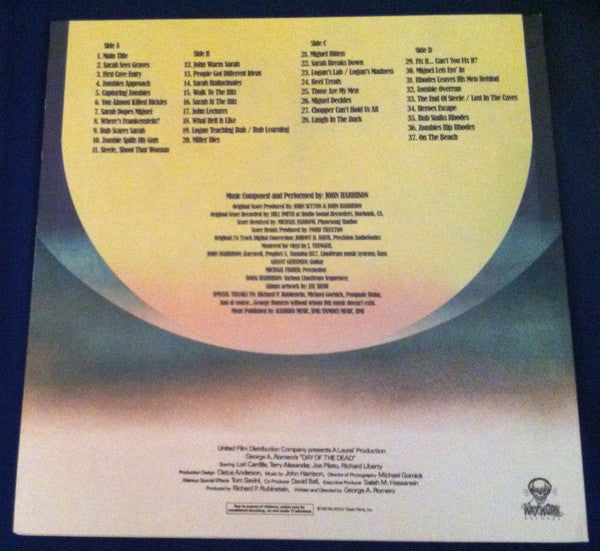 John Harrison – George A. Romero's Day Of The Dead (2xLP) LP vinyl record, image 2 of 7