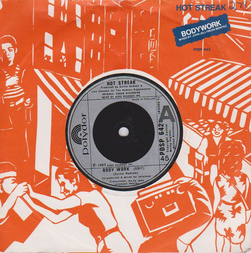Hot Streak – Body Work (Edit) 7" vinyl record, image 1 of 2