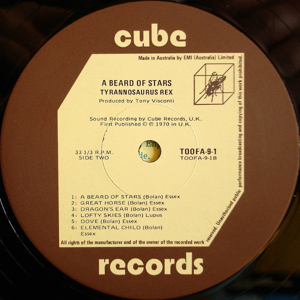 Tyrannosaurus Rex – A Beard Of Stars / Unicorn LP vinyl record, image 6 of 9