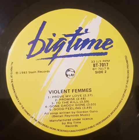 Violent Femmes – Violent Femmes LP vinyl record, image 6 of 7