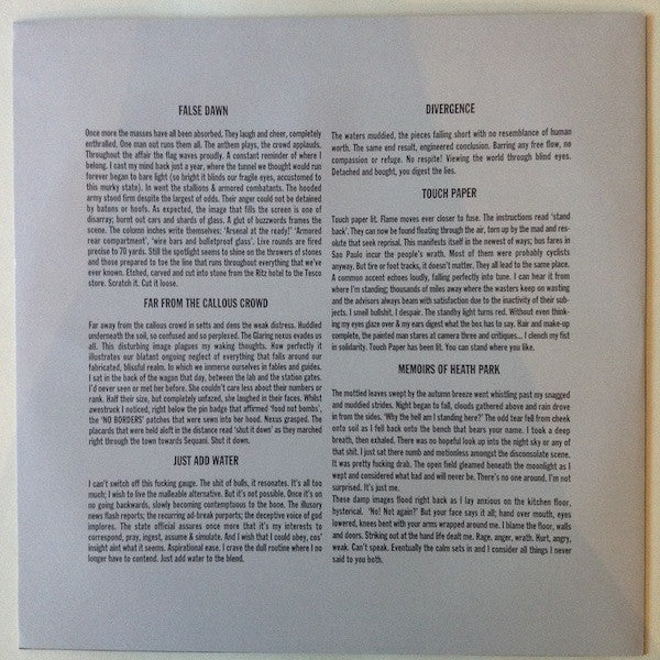 Grand Collapse – Far From The Callous Crowd LP vinyl record, image 4 of 7