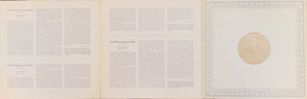 Carl Philipp Emanuel Bach, Ingeborg Küchler, Reimer Küchler, Capella Academica Wien, Eduard Melkus – Klavierkonzerte (Piano Concertos) Wq 46, 107, 109 LP vinyl record, image 2 of 3