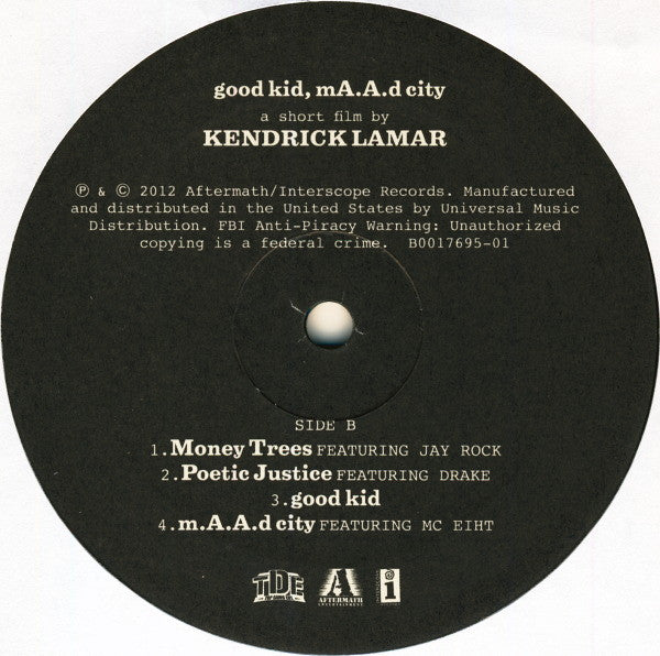 Kendrick Lamar – Good Kid, M.A.A.D City (2xLP) LP vinyl record, image 7 of 10