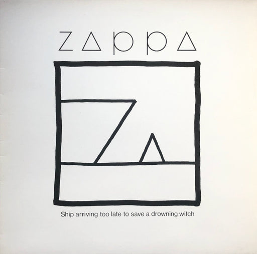 Frank Zappa – Ship Arriving Too Late To Save A Drowning Witch LP vinyl record, image 1 of 6