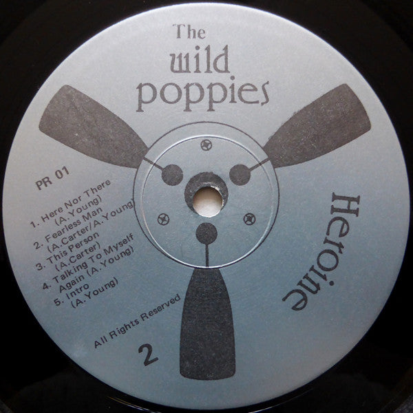 The Wild Poppies – Heroine LP vinyl record, image 4 of 4
