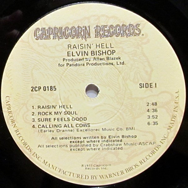 Elvin Bishop – Raisin' Hell (2xLP) LP vinyl record, image 5 of 8