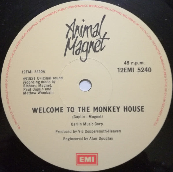 Animal Magnet – Welcome To The Monkey House 12" vinyl record, image 3 of 4