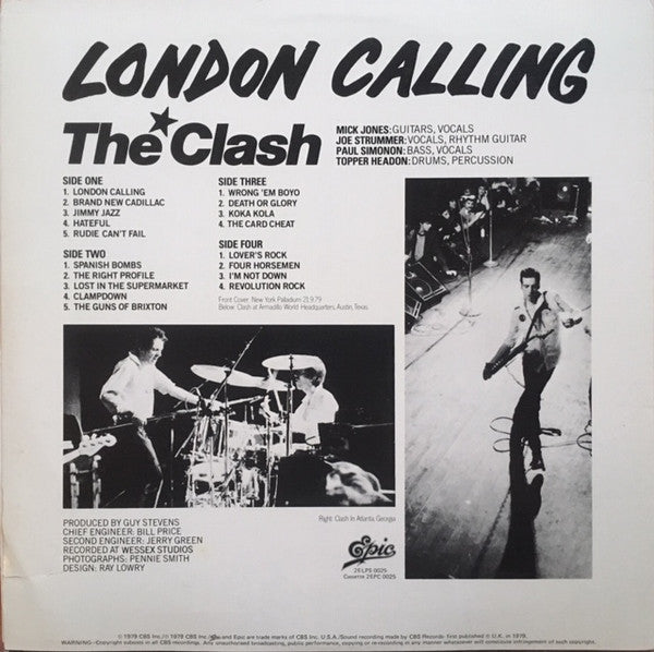 The Clash – London Calling (2xLP) LP vinyl record, image 2 of 10