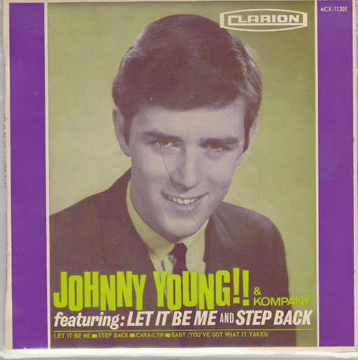 Johnny Young & Kompany – Featuring Let It Be Me And Step Back 7" vinyl record, image 1 of 4