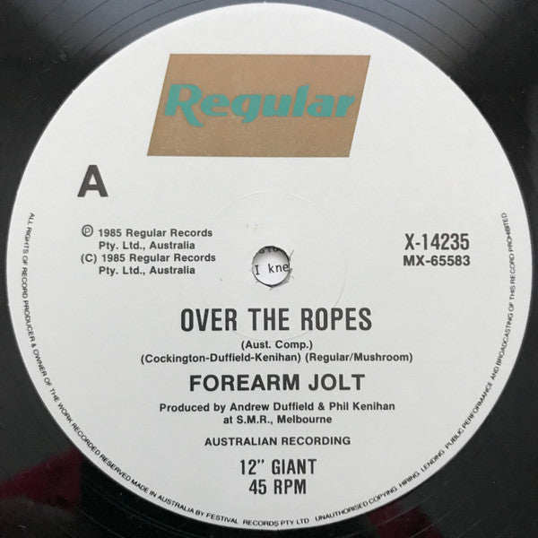 Forearm Jolt – Over The Ropes 12" vinyl record, image 3 of 5