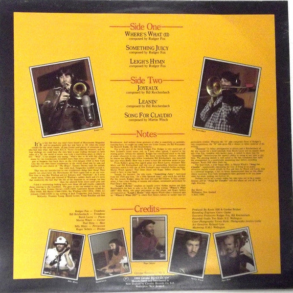 Bill Reichenbach, Rodger Fox – Something Juicy LP vinyl record, image 2 of 4