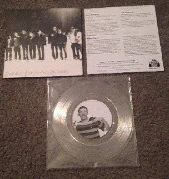 Transit, Man Overboard – Transit | Man Overboard 7" vinyl record, image 6 of 6
