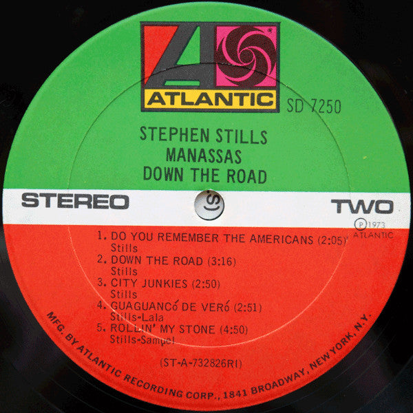 Stephen Stills, Manassas – Down The Road LP vinyl record, image 4 of 6