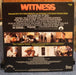 Maurice Jarre – Witness (Original Motion Picture Soundtrack) LP vinyl record, image 2 of 6