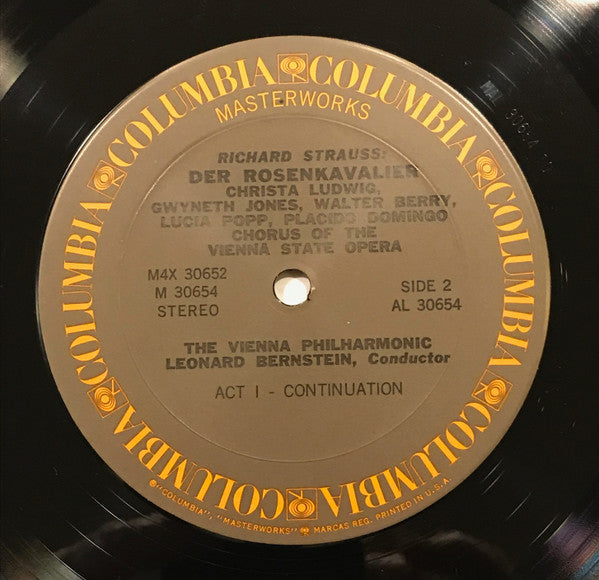 Leonard Bernstein, Wiener Philharmoniker, Christa Ludwig, Gwyneth Jones, Walter Berry, Lucia Popp – Der Rosenkavalier (4xLP) LP vinyl record, image 4 of 10