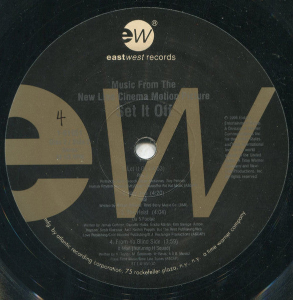 Various – Set It Off (Music From The New Line Cinema Motion Picture) (2xLP) LP vinyl record, image 8 of 8