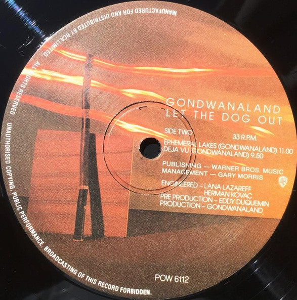 Gondwanaland Project – Let The Dog Out LP vinyl record, image 4 of 4