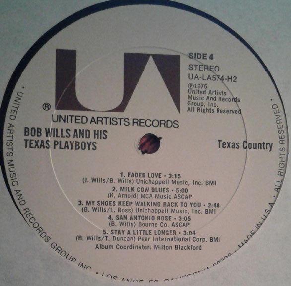 Various – Texas Country (2xLP) LP vinyl record, image 6 of 6